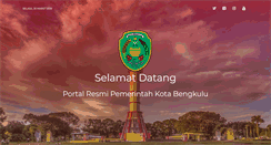 Desktop Screenshot of bengkulukota.go.id