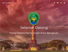 Tablet Screenshot of bengkulukota.go.id